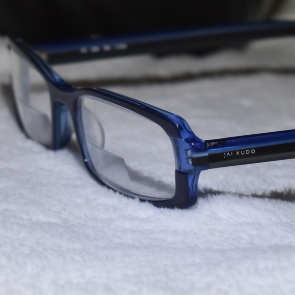 Jai Kudo Accessories - Cobalt Blue Agate Jai Kudo RX Glasses